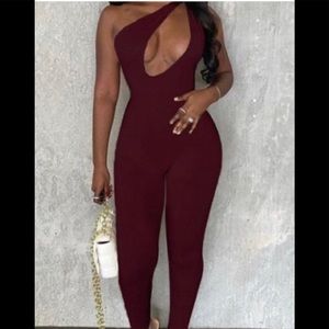 Wine One piece jumpsuits also have grey available small-large